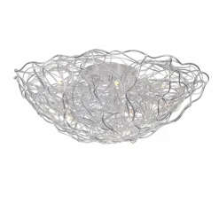 Shop Półokrągła, kopułowa lampa sufitowa do salonu 6190-21 SAREA | Kaja Żyrandole Nowoczesne