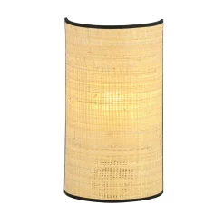 Sklep Kaja Półokrągła lampa ścienna do sypialni w stylu eco 1149/K1 ASTON | Kaja