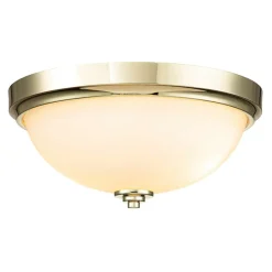 Sklep Kaja Polerowany mosiądz, plafon FE-MALIBU-F-BATH-PB z serii MALIBU