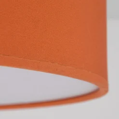 Sklep Kaja Pomarańczowa, abażurowa lampa sufitowa TK 10153 NICOLA ORANGE | Kaja