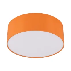 Sklep Kaja Pomarańczowa, abażurowa lampa sufitowa TK 10153 NICOLA ORANGE | Kaja