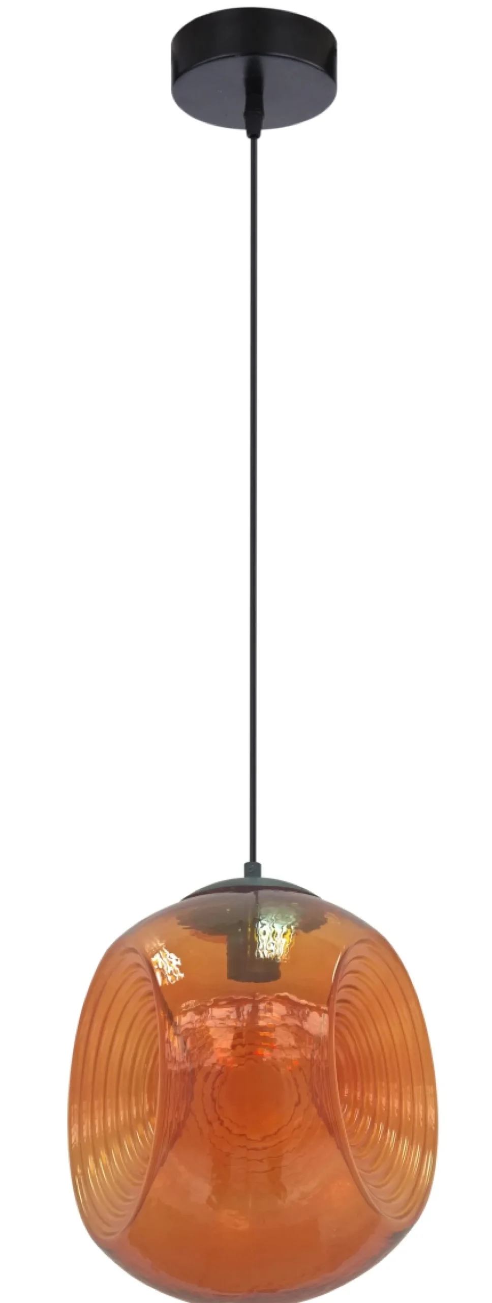 Sklep Kaja Pomarańczowa lampa wisząca do kuchni 31-51233 CLUB | Kaja Oświetlenie