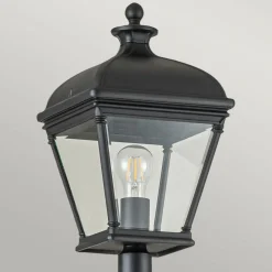 Sklep Kaja Ponad dwumetrowa lampa ogrodowa BAYVIEW-5L-BK z serii BAYVIEW