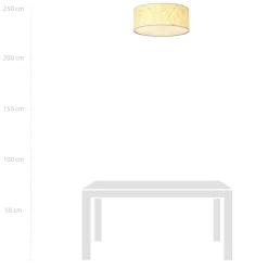 Sklep Kaja Ponadczasowa, beżowa lampa sufitowa plafon 1150/3 ASTON | Kaja