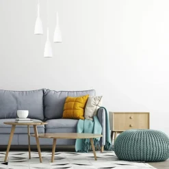 Store Ponadczasowa, biała lampa wisząca LP-181/3P WH SOLIN | Kaja Żyrandole Nowoczesne