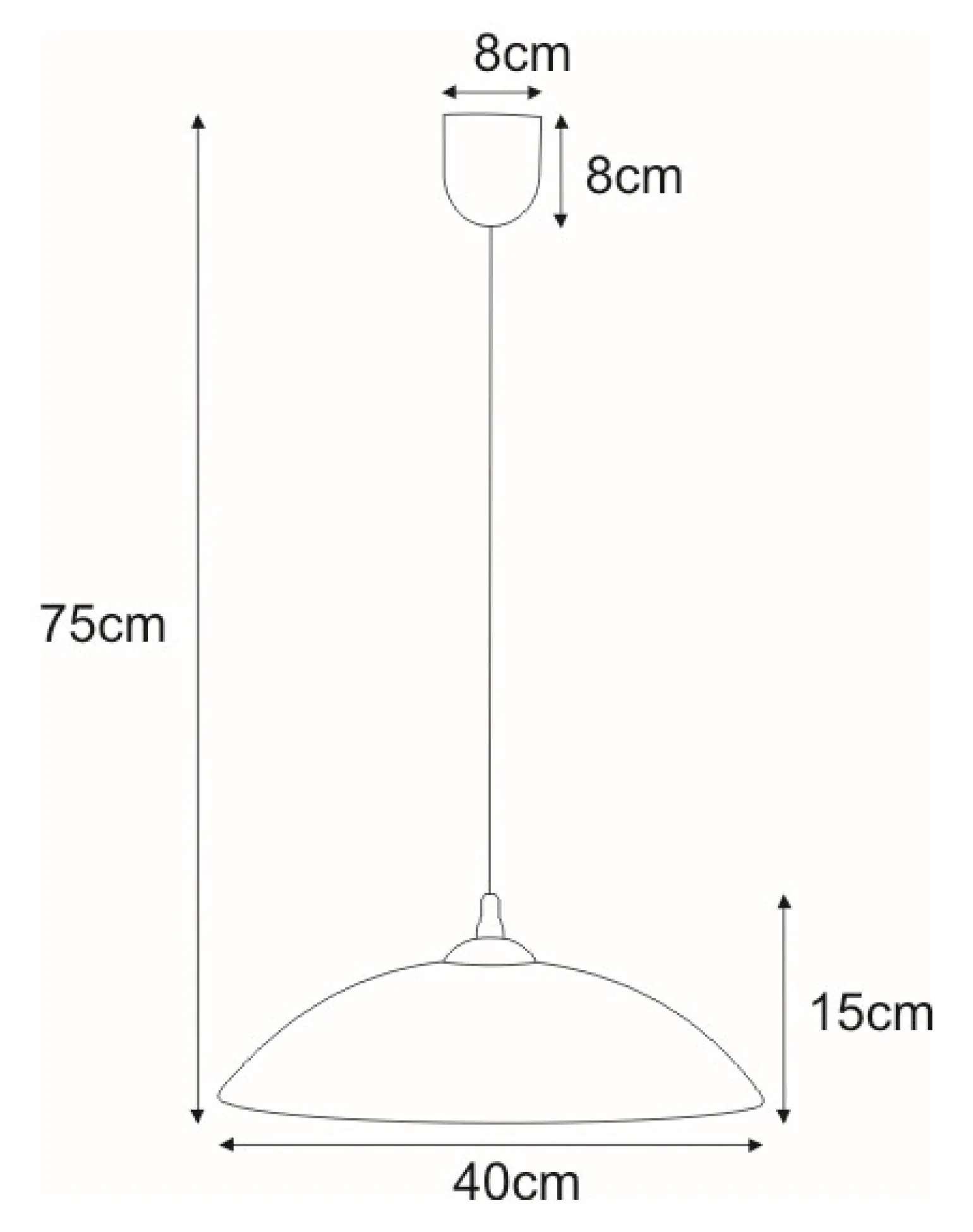 Sklep Kaja Ponadczasowa biało-brązowa lampa wisząca K-3511 UFO | Kaja Oświetlenie