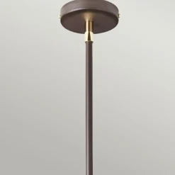 Shop Ponadczasowa, brązowa lampa wisząca BALANCE5-BRPB z serii BALANCE Żyrandole Nowoczesne