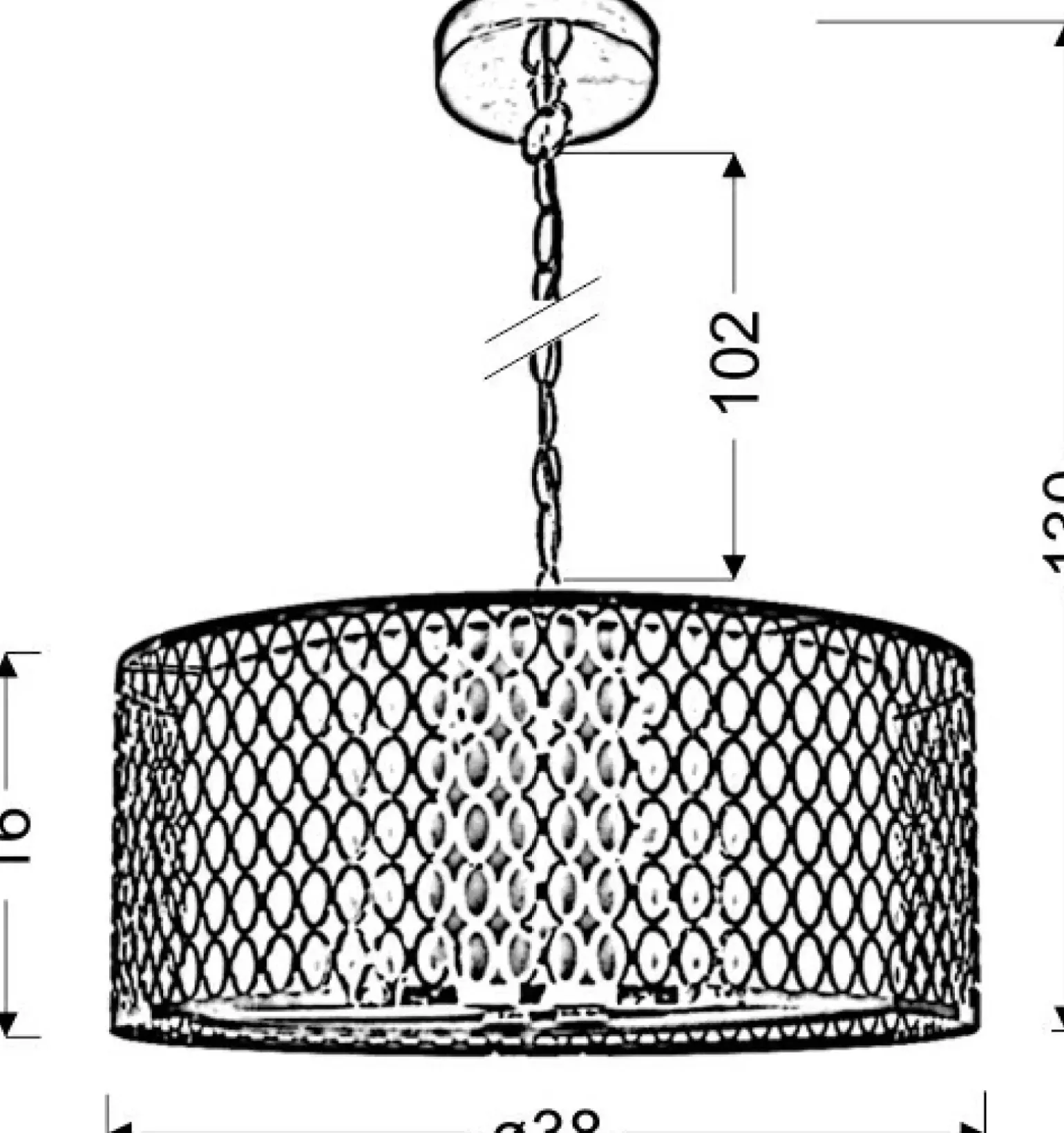 Sklep Kaja Ponadczasowa, owana lampa wisząca 31-26644 BRONZO | Kaja