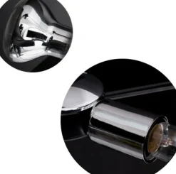 New Ponadczasowa, czarna lampa wisząca do kuchni 284/2 VIXON | Kaja Żyrandole Nowoczesne