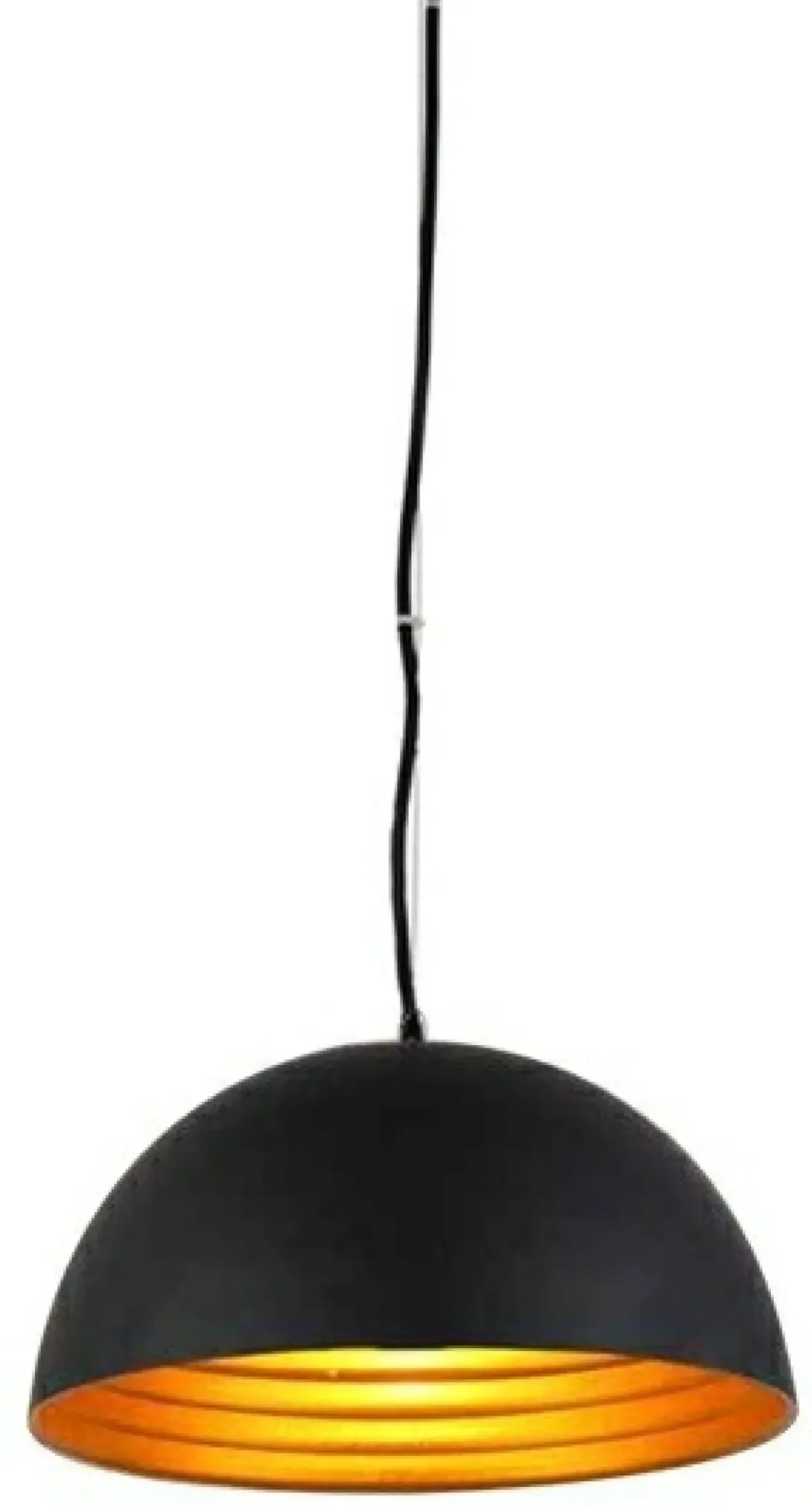 Store Ponadczasowa, czarno-złota lampa wisząca ⌀40cm AZ1394 MODENA | Kaja Żyrandole Nowoczesne