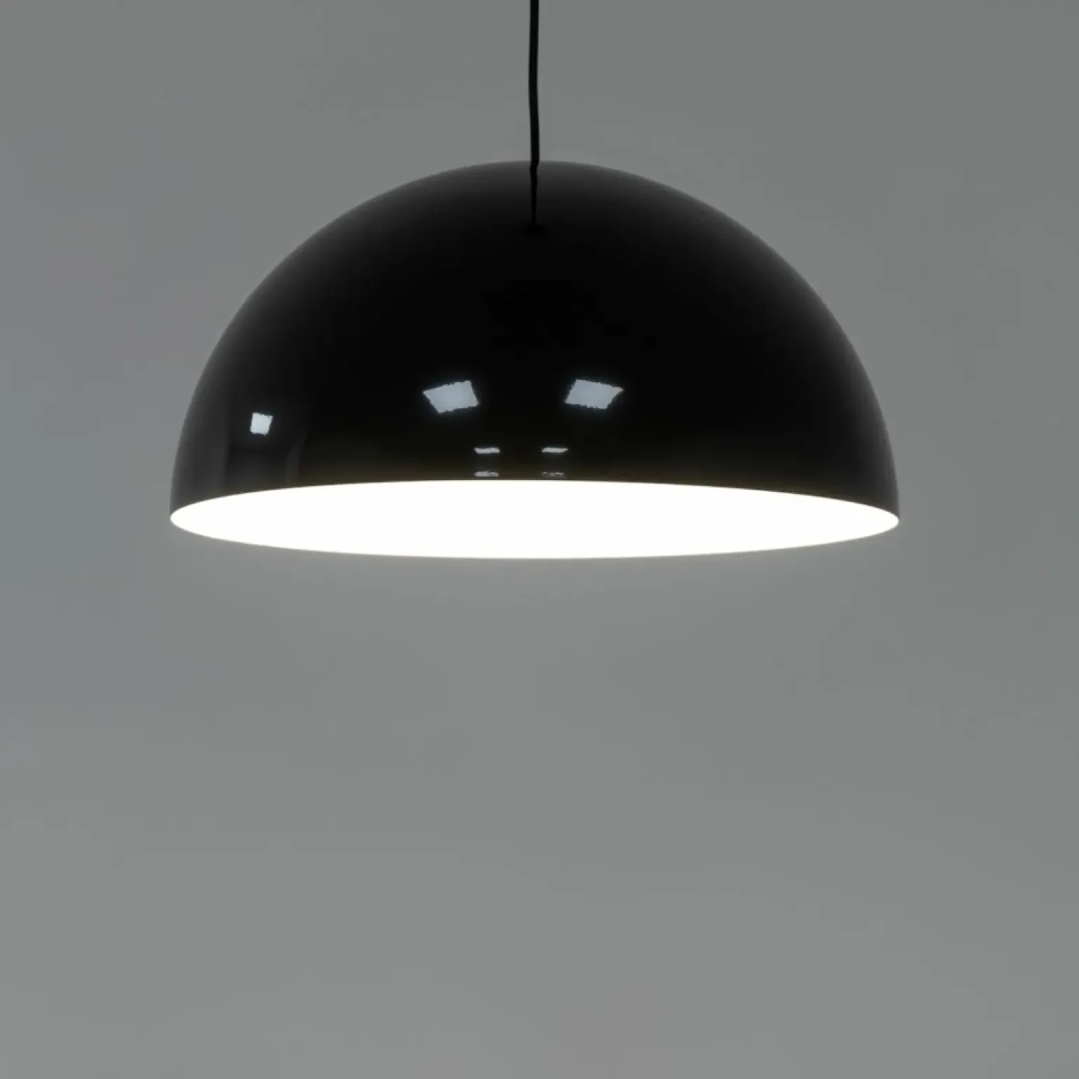 Best Ponadczasowa, kopułowa lampa wisząca ⌀50cm 10697 HEMISPHERE | Kaja Żyrandole Nowoczesne