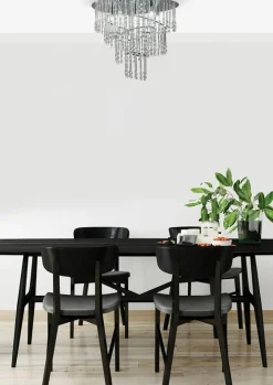 Sklep Kaja Ponadczasowa, kryształowa lampa sufitowa 19154L TERRE | Kaja