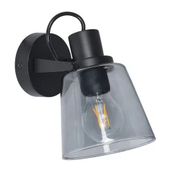 Sklep Kaja Ponadczasowa lampa ścienna z kloszem S230827401 BADOSA | Kaja