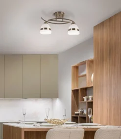 Sklep Kaja Ponadczasowa lampa do korytarza K-JSL-6572/2 AB COLAR | Kaja