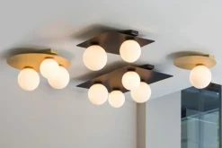 Cheap Ponadczasowa lampa na sufit i ścianę SIG 33276 z serii ARGON PROSTOKĄT Żyrandole Nowoczesne