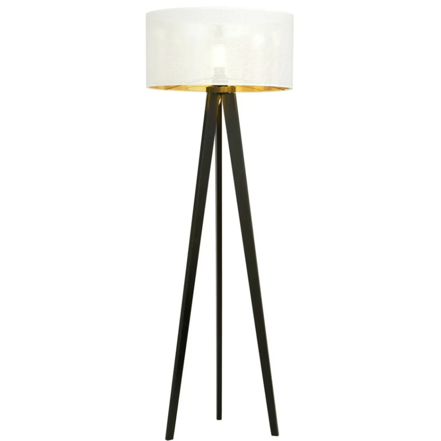 Sklep Kaja Ponadczasowa lampa podłogowa z abażurem 1147/LP1 ASTON | Kaja