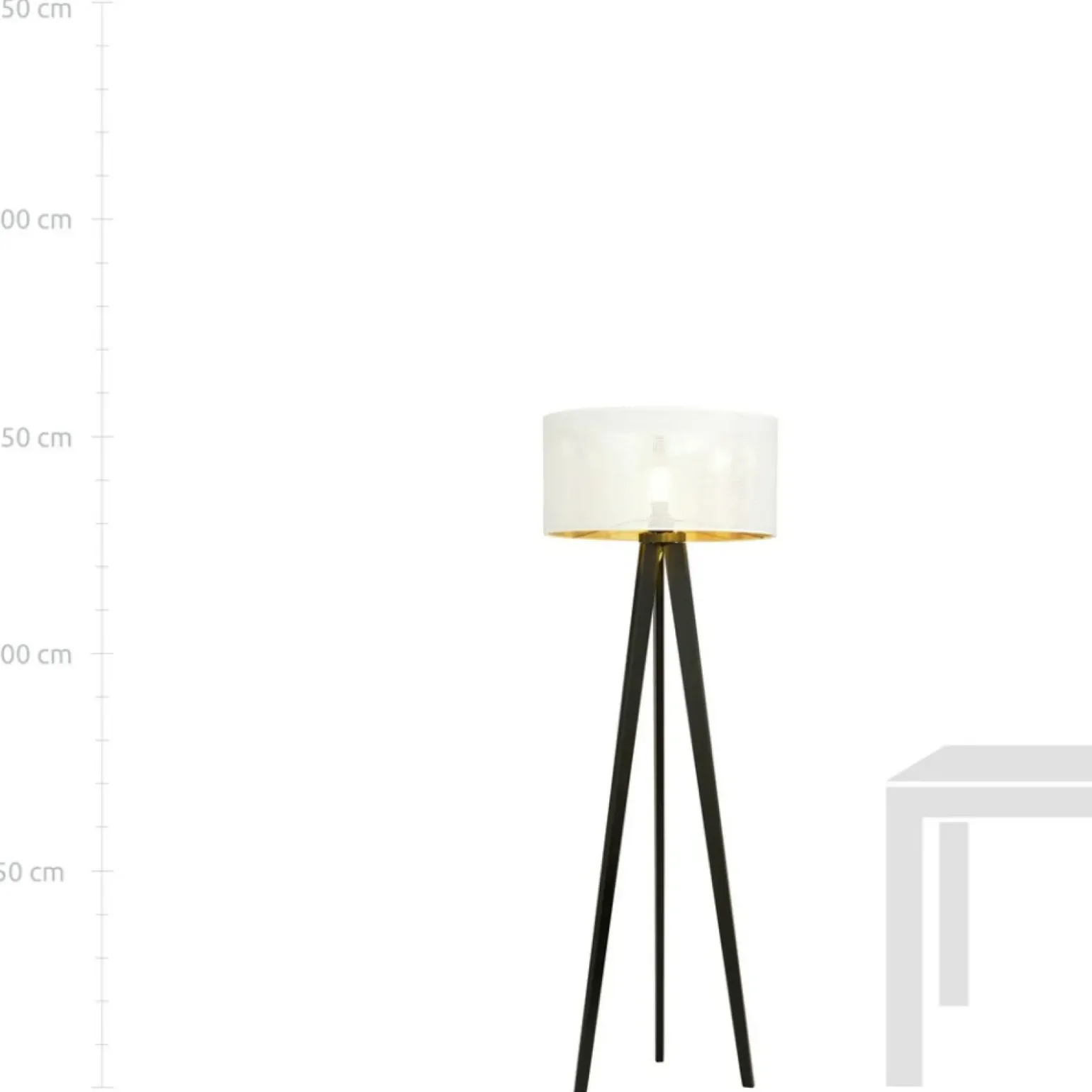 Sklep Kaja Ponadczasowa lampa podłogowa z abażurem 1147/LP1 ASTON | Kaja