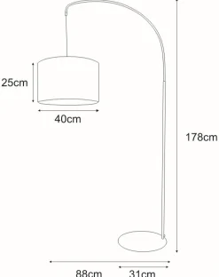 Sklep Kaja Ponadczasowa lampa podłogowa do salonu K-4185 MASTER | Kaja