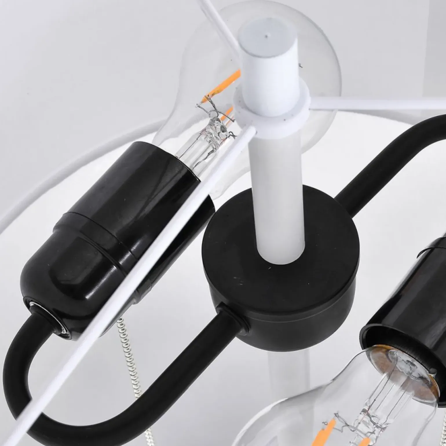 Sklep Kaja Ponadczasowa lampa podłogowa do sypialni LP-0304/2F WH FOGO | Kaja