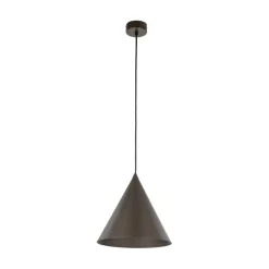 Best Sale Ponadczasowa lampa w kolorze brązowym ⌀25cm TK 10037 CONO | Kaja Żyrandole Nowoczesne