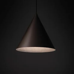 Best Sale Ponadczasowa lampa w kolorze brązowym ⌀25cm TK 10037 CONO | Kaja Żyrandole Nowoczesne