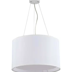 Store Ponadczasowa lampa wisząca do sypialni LP-021/4P WH MILK | Kaja Żyrandole Nowoczesne