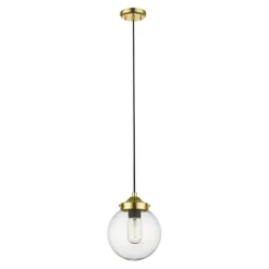 Clearance Ponadczasowa lampa wisząca P0454-01D-F7AC RIANO| Kaja Oświetlenie Żyrandole Nowoczesne