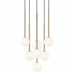 Cheap Ponadczasowa lampa wisząca na schody P0574-07F-F7AA ARCTURUS | Kaja Żyrandole Nowoczesne