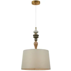 Store Ponadczasowa lampa wisząca do sypialni PND-84678A-AB MOREN | Kaja Żyrandole Nowoczesne