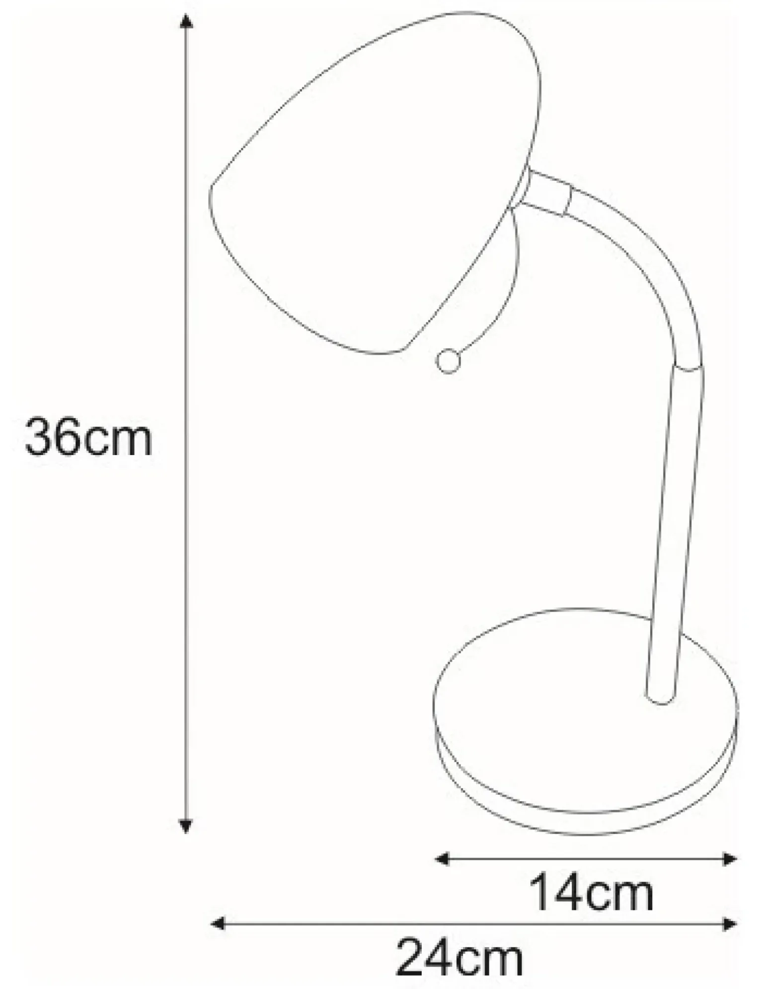 Sklep Kaja Ponadczasowa lampka biurkowa K-MT-200 KAJTEK | Kaja Oświetlenie