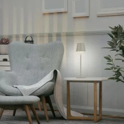 Sklep Kaja Ponadczasowa lampka stołowa ze światłem LED 19250-40 EURIA | Kaja