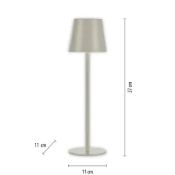 Sklep Kaja Ponadczasowa lampka stołowa ze światłem LED 19250-40 EURIA | Kaja