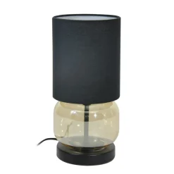 Sklep Kaja Ponadczasowa lampka stołowa do sypialni TB-63748-BL-AMB DORME | Kaja