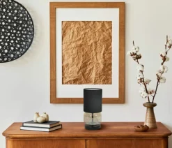 Sklep Kaja Ponadczasowa lampka stołowa do sypialni TB-63748-BL-AMB DORME | Kaja