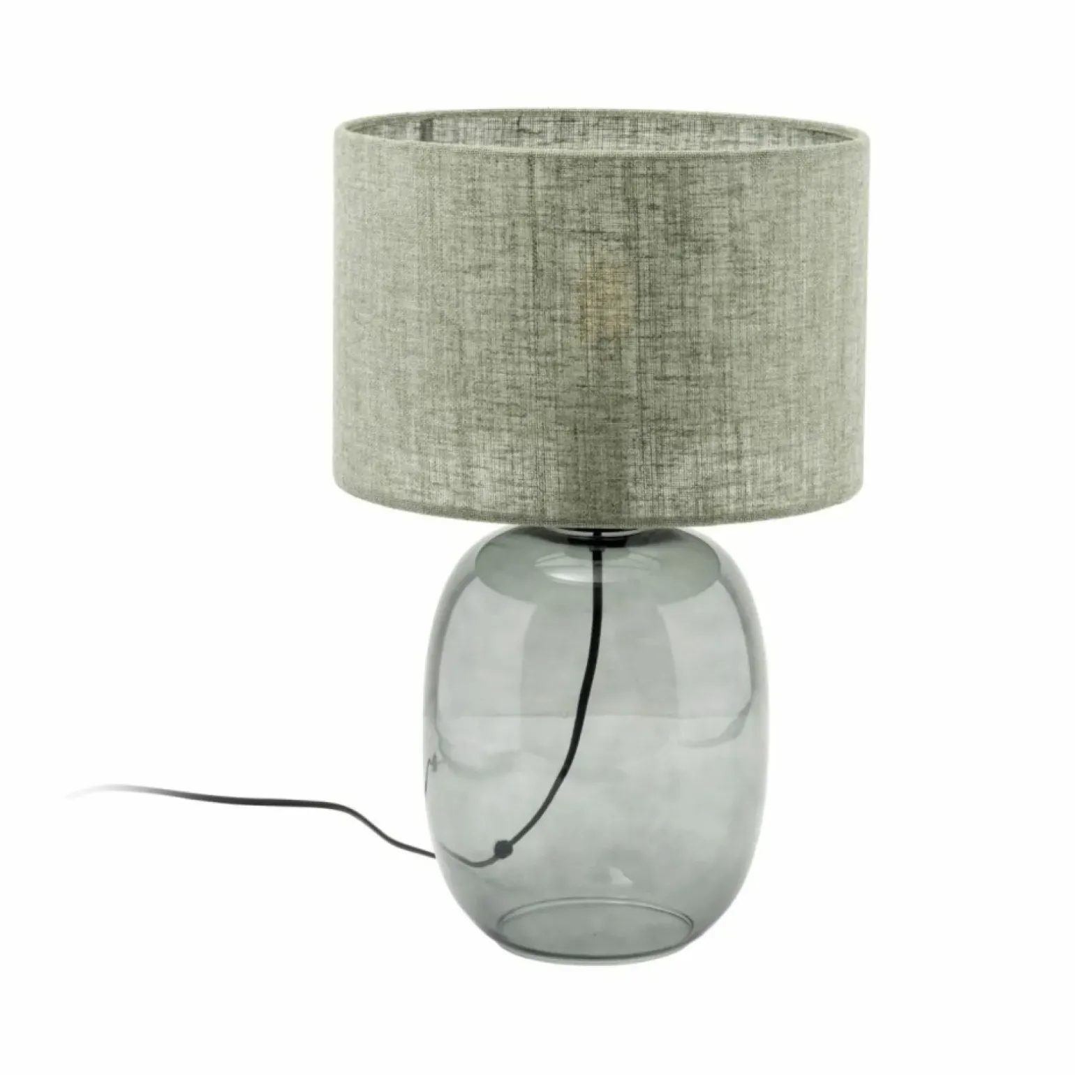 Sklep Kaja Ponadczasowa lampka stołowa z abażurem TK 5989 MELODY GRAPHITE | Kaja