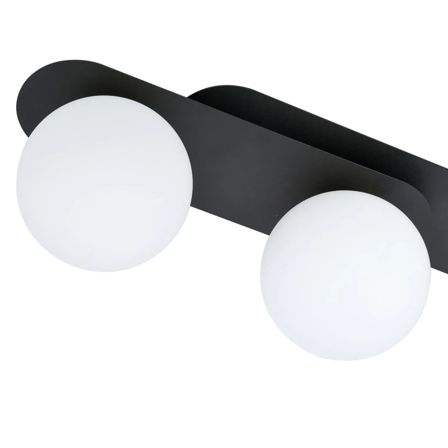 Sklep Kaja Ponadczasowa listwa sufitowa z białymi kloszami 1118/3 PLAZA | Kaja