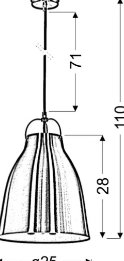 Sklep Kaja Ponadczasowa, miedziana lampa 31-39347 PENSILVANIA | Kaja Oświetlenie