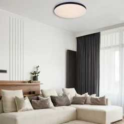 Sklep Kaja Ponadczasowa, okrągła lampa sufitowa LED LP-335/1C S 4BK – BABILON