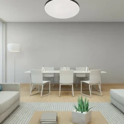 Sklep Kaja Ponadczasowa, okrągła lampa sufitowa LED LP-335/1C S 4BK – BABILON