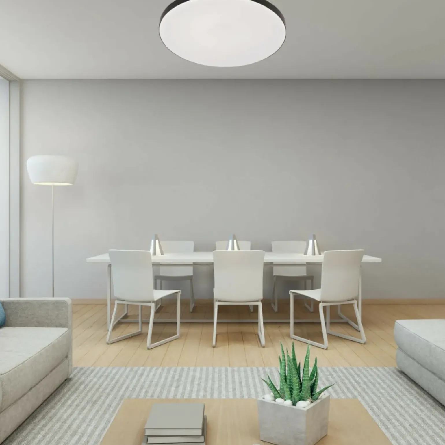 Sklep Kaja Ponadczasowa, okrągła lampa sufitowa LED LP-335/1C S 4BK – BABILON