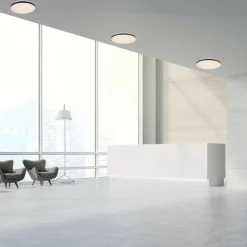 Sklep Kaja Ponadczasowa, okrągła lampa sufitowa LED LP-335/1C S 4BK – BABILON