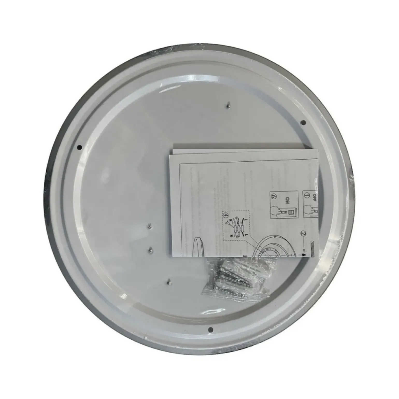 Sklep Kaja Ponadczasowa, okrągła lampa sufitowa LED LP-335/1C S 4BK – BABILON