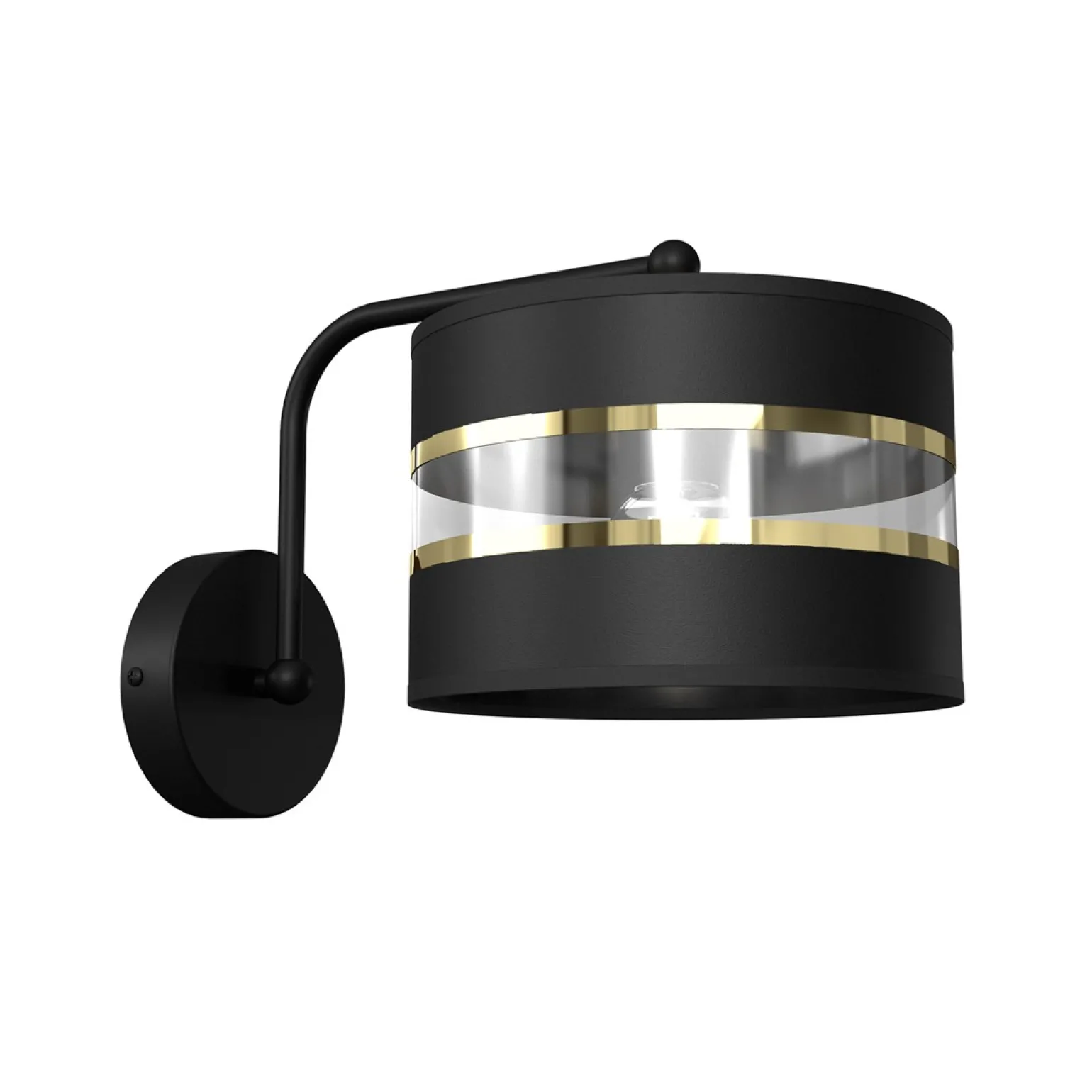 Sklep Kaja Ponadczasowy kinkiet ścienny, stylowy abażur MLP7334 z serii ULTIMO | Kaja Oświe