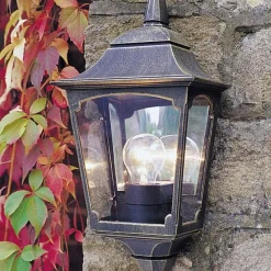 Sklep Kaja Ponadczasowy kinkiet ogrodowy CP7-2-BLACK z serii CHAPEL