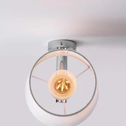 Sklep Kaja Ponadczasowy kinkiet z abażurem LP-1133/1W CH TIVOLI | Kaja