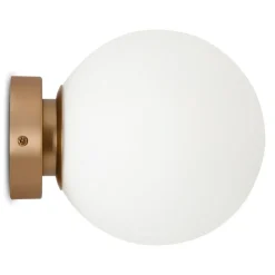 Sklep Kaja Ponadczasowy kinkiet z kloszem ⌀18cm MOD321WL-01G2 z serii BASIC FORM