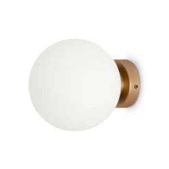 Sklep Kaja Ponadczasowy kinkiet z kloszem ⌀18cm MOD321WL-01G2 z serii BASIC FORM