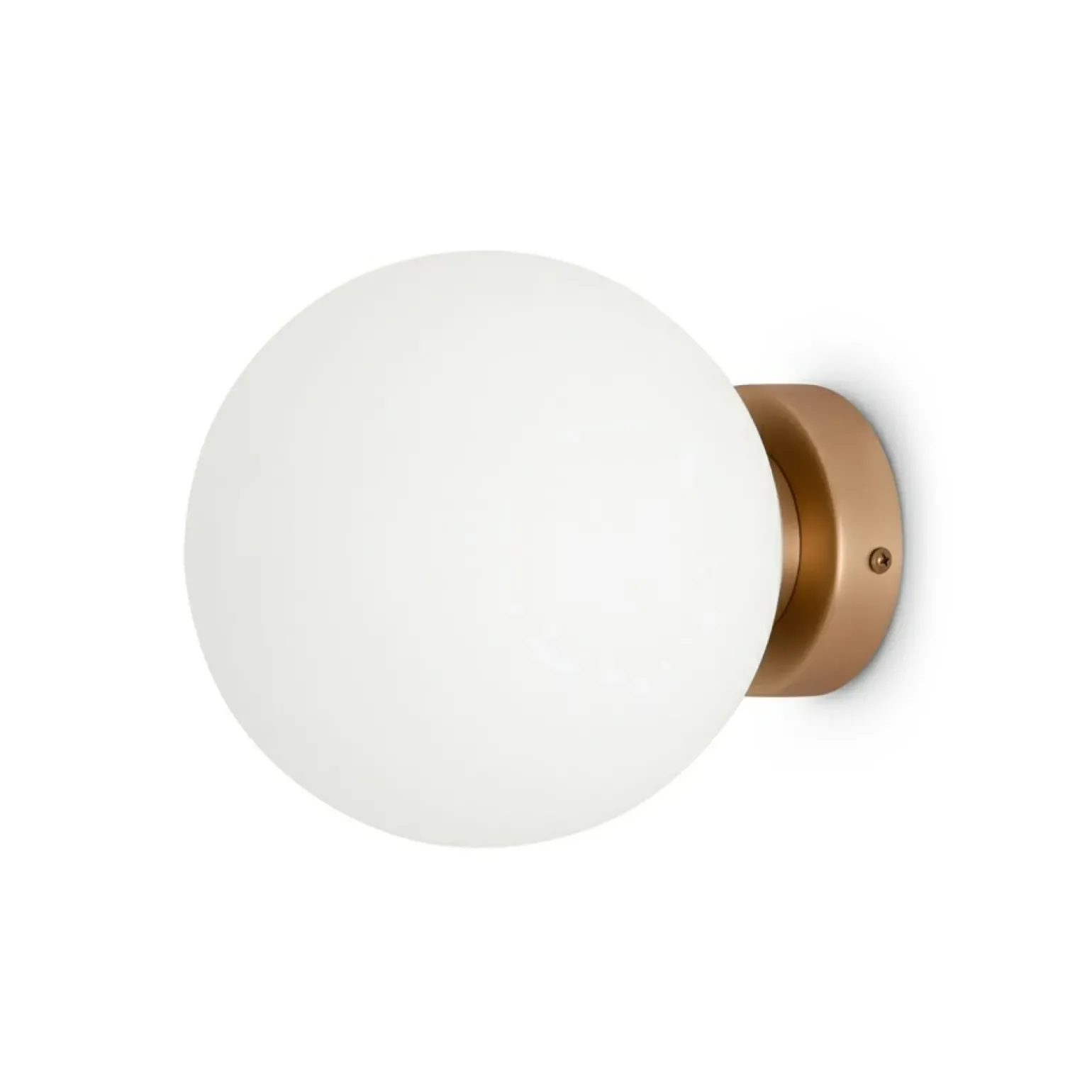 Sklep Kaja Ponadczasowy kinkiet z kloszem ⌀18cm MOD321WL-01G2 z serii BASIC FORM