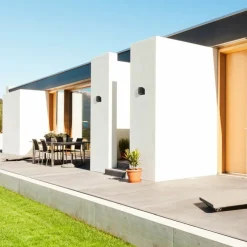 Sklep Kaja Ponadczasowy kinkiet zewnętrzny GU10 EKO8302 OVALIS | Kaja Oświetlenie