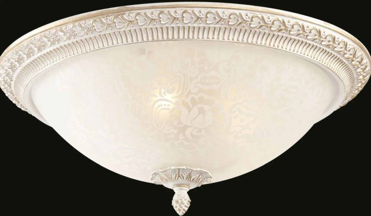 Sklep Kaja Ponadczasowy plafon do sypialni C908-CL-03-W PASCAL | Kaja Oświetlenie